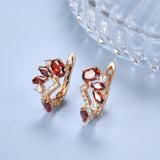 cubic zirconia earrings  | Shopsglam