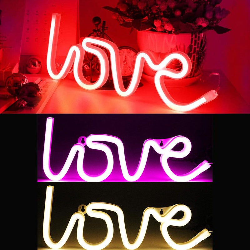 Love Lamp Light