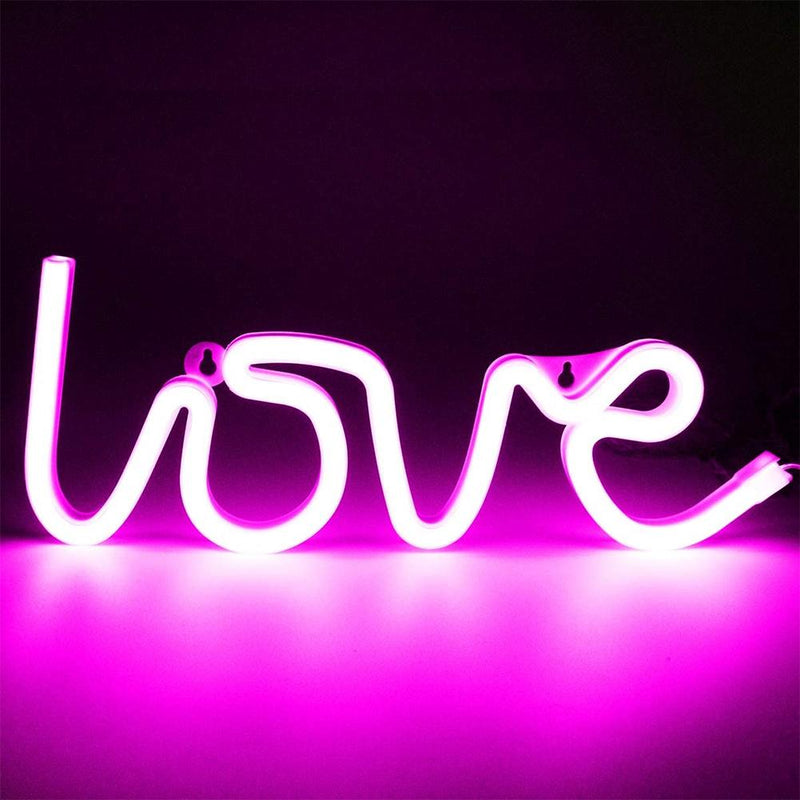 love in light lamp for sale  | shopsglam