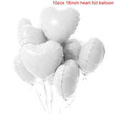 foil balloon heart shape