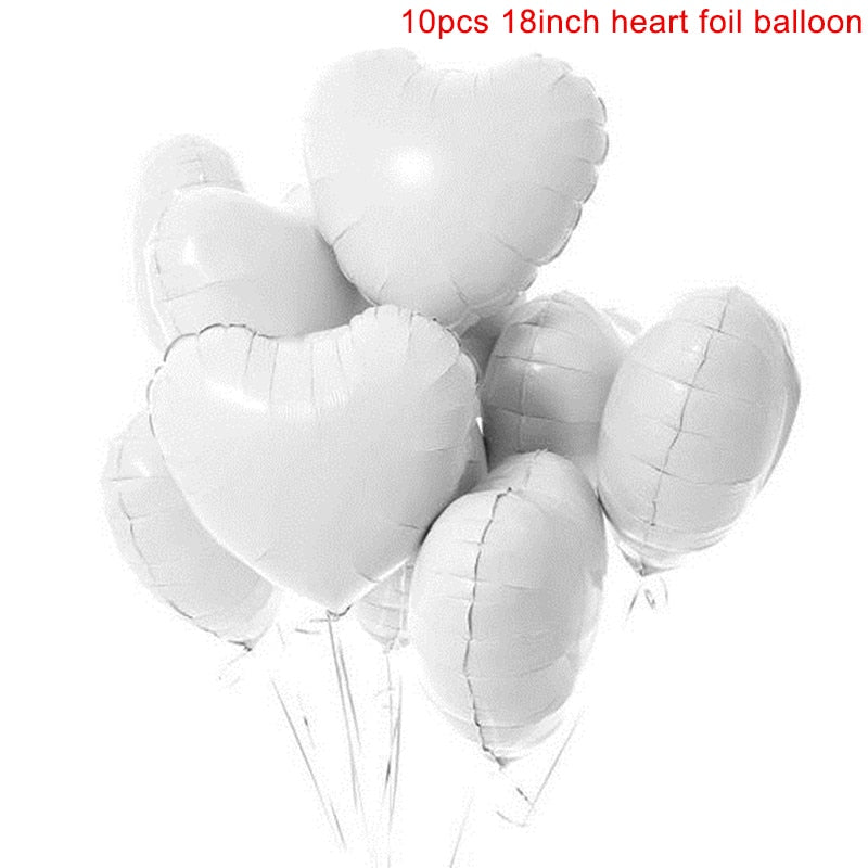 foil balloon heart shape