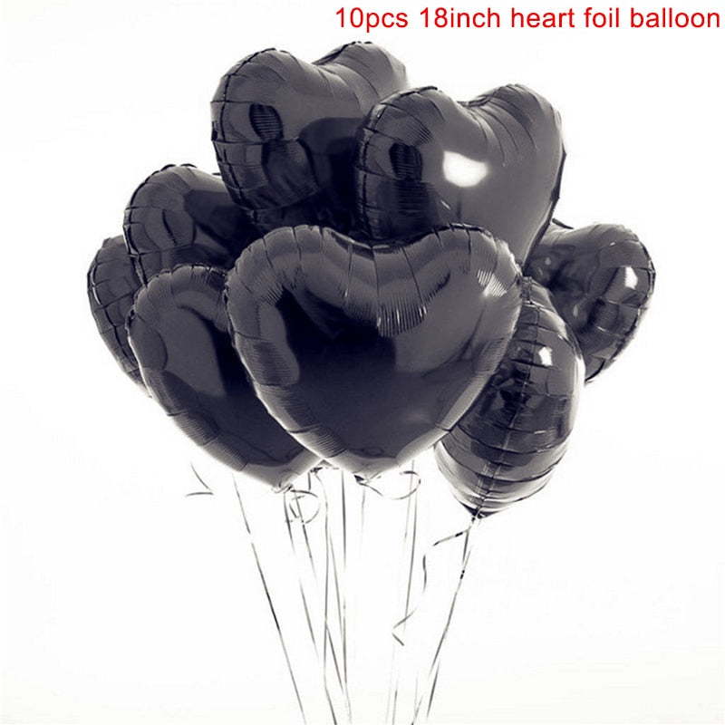 party city foil heart balloons