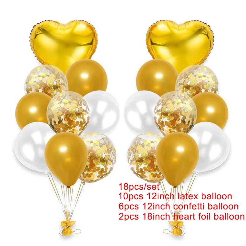 love heart shaped foil balloon